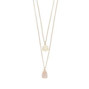 Lauren Conrad double layer necklace